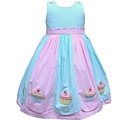 Tea Party Dress w/Cupcake Back