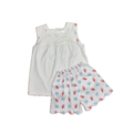 La Luna Crab Pima Sleeveless Top Shortset
