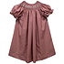 Vive La Fete South Carolina Gamecocks Smocked Maroon Gingham Bishop