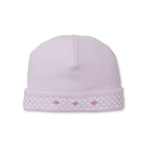 Kissy Kissy Pink Hat w/ Hand Smocking