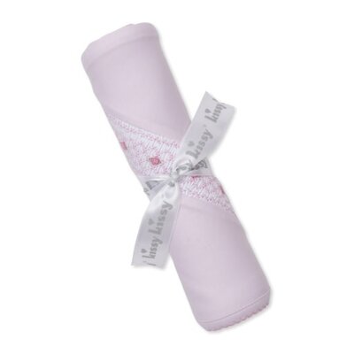 Kissy Kissy Pink Blanket w/ Hand Smocking