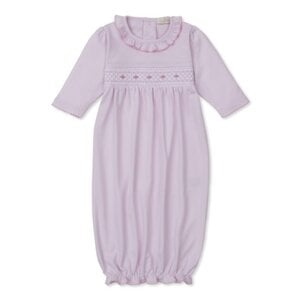 Kissy Kissy Pink Sack w/ Hand Smocking