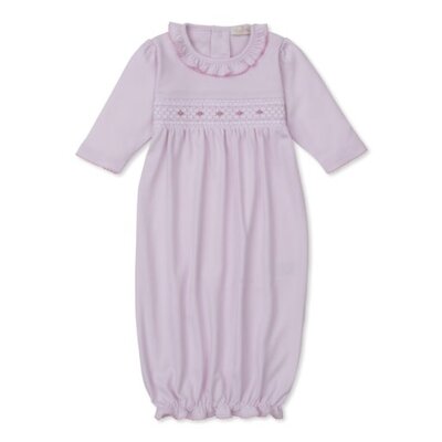 Kissy Kissy Pink Sack w/ Hand Smocking