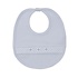 Kissy Kissy Light Blue Bib w/ Hand Smocking
