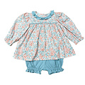 Ishtex Textile Products, Inc Shallot Rose Bloomers Set