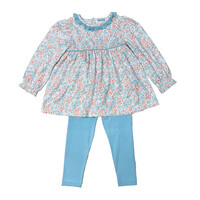 Ishtex Textile Products, Inc Shallot Rose Leggings Set