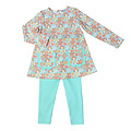 Ishtex Textile Products, Inc Retro Daisy Leggings Set