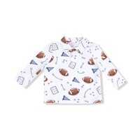 Angel Dear Touchdown Time - Navy - Polo L/S Shirt