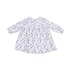 Angel Dear Country Girl Floral Simple L/S Peter Pan Collar Dress/Diaper Cover Set