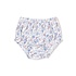 Angel Dear Country Girl Floral Simple L/S Peter Pan Collar Dress/Diaper Cover Set