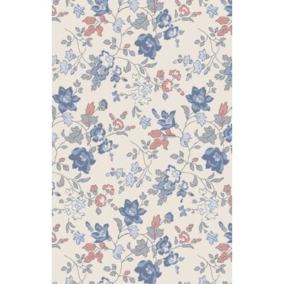 Angel Dear Country Girl Floral Simple L/S Peter Pan Collar Dress/Diaper Cover Set
