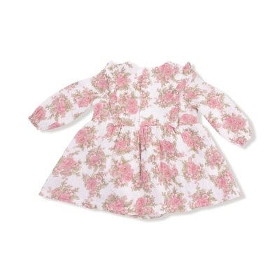 Angel Dear Heirloom Bouquets Ruffle L/S Bubble W/ Skirt