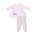 Angel Dear Fall Fruit Floral Organic Cotton Jersey L/S  Dress with Bamboo Legging