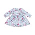 Angel Dear Charlotte Floral - Ruffle L/S Dress + Bamboo Legging