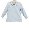 Trotter Street Kids Light Blue LS Polo