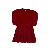 Pleat Collection Cece Dress Red