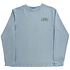 J Bailey Christmas Labs on Lt. Blue LS Logo Tee