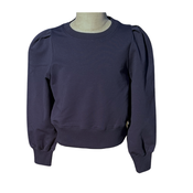 Pleat Collection Jane Sweathshirt Navy