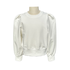 Pleat Collection Jane Sweatshirt White