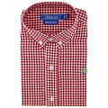 J Bailey Red Check Button Down