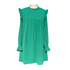Pleat Collection Lottie Dress Green
