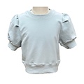 Pleat Collection Riley Sweatshirt Robins Egg