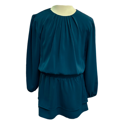 Pleat Collection Ruby Dress Teal