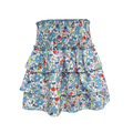 Pleat Collection Sally Skirt Preppy Petals