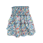 Pleat Collection Sally Skirt Preppy Petals