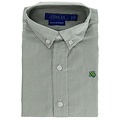 J Bailey Celery Microcheck Button Down