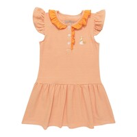 Itsy Bitsy Orange Game Day Dress