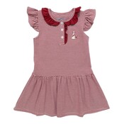 Itsy Bitsy Crimson Game Day Dress