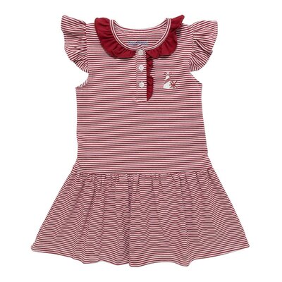 Itsy Bitsy Crimson Game Day Dress