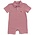 Itsy Bitsy Crimson Game Day Polo Romper