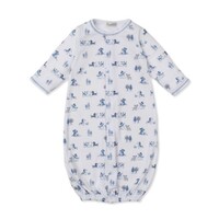 Kissy Kissy Puppy Park Fun Print Convertible Gown