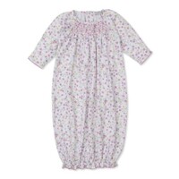 Kissy Kissy Autumn Gardens Print Smocked Sack