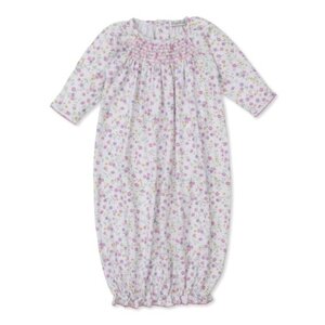 Kissy Kissy Autumn Gardens Print Smocked Sack
