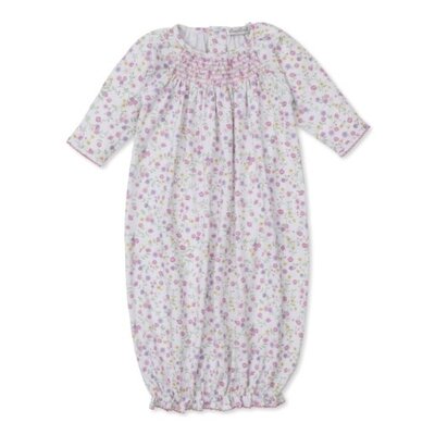 Kissy Kissy Autumn Gardens Print Smocked Sack