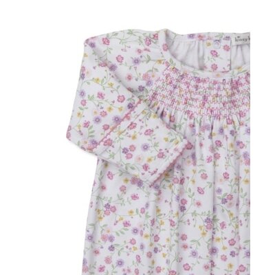 Kissy Kissy Autumn Gardens Print Smocked Sack