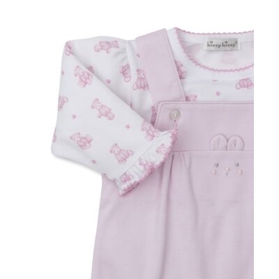 Kissy Kissy Pink Teddy Bear Time Overall Set