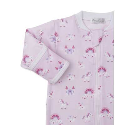 Kissy Kissy Unicorn Dreamland Print Footie w/Zip