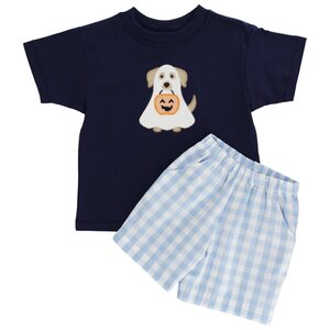 Bailey Boys Happy Howl-O-Ween-Boys Short Set