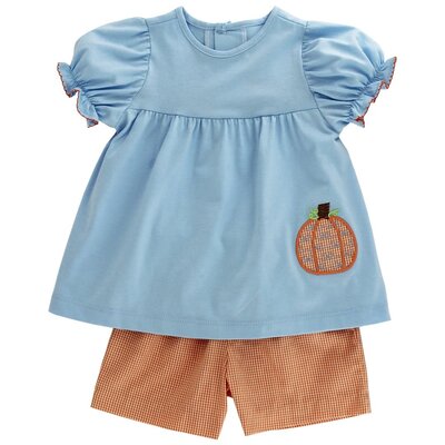 Bailey Boys Lil Pumpkin Patch-Girls Short Set