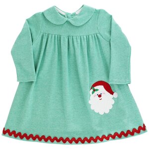 Bailey Boys Santa-Knit Dress W/ Collar