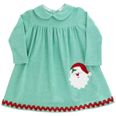 Bailey Boys Santa-Knit Dress W/ Collar