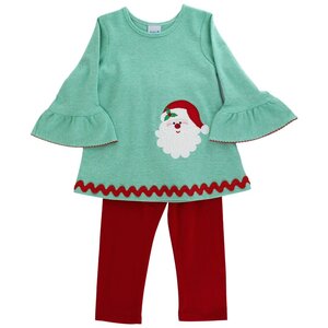 Bailey Boys Santa-Tunic Pant Set
