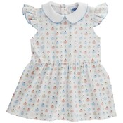 J Bailey Pumpkin Print-Knit Dress