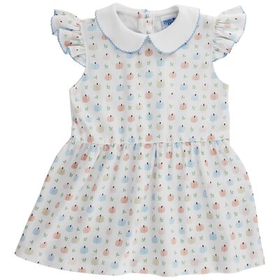J Bailey Pumpkin Print-Knit Dress