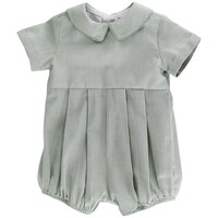 Bailey Boys Celery Check-Dress Bubble Short