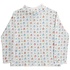 J Bailey Pumpkin Print-Ruffle Turtle Neck